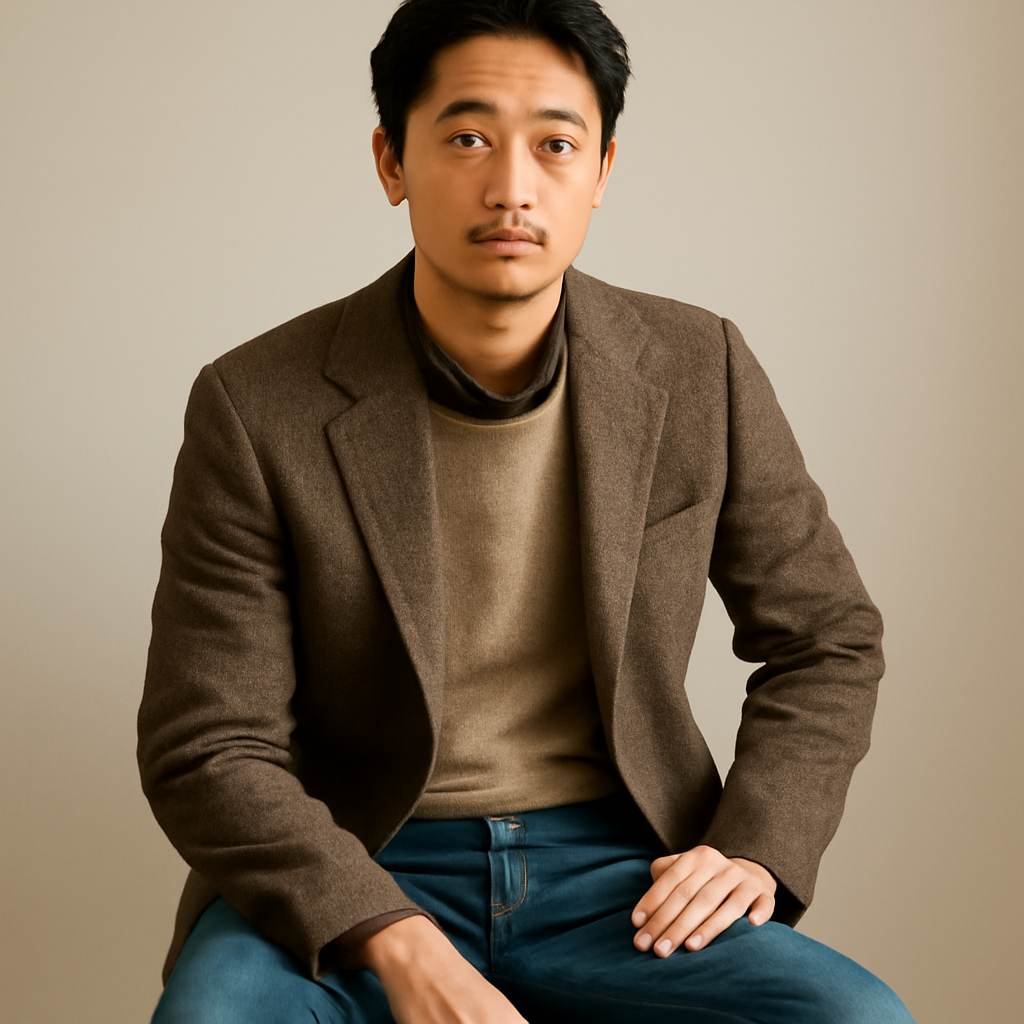 남성빈티지룩 대표 이미지